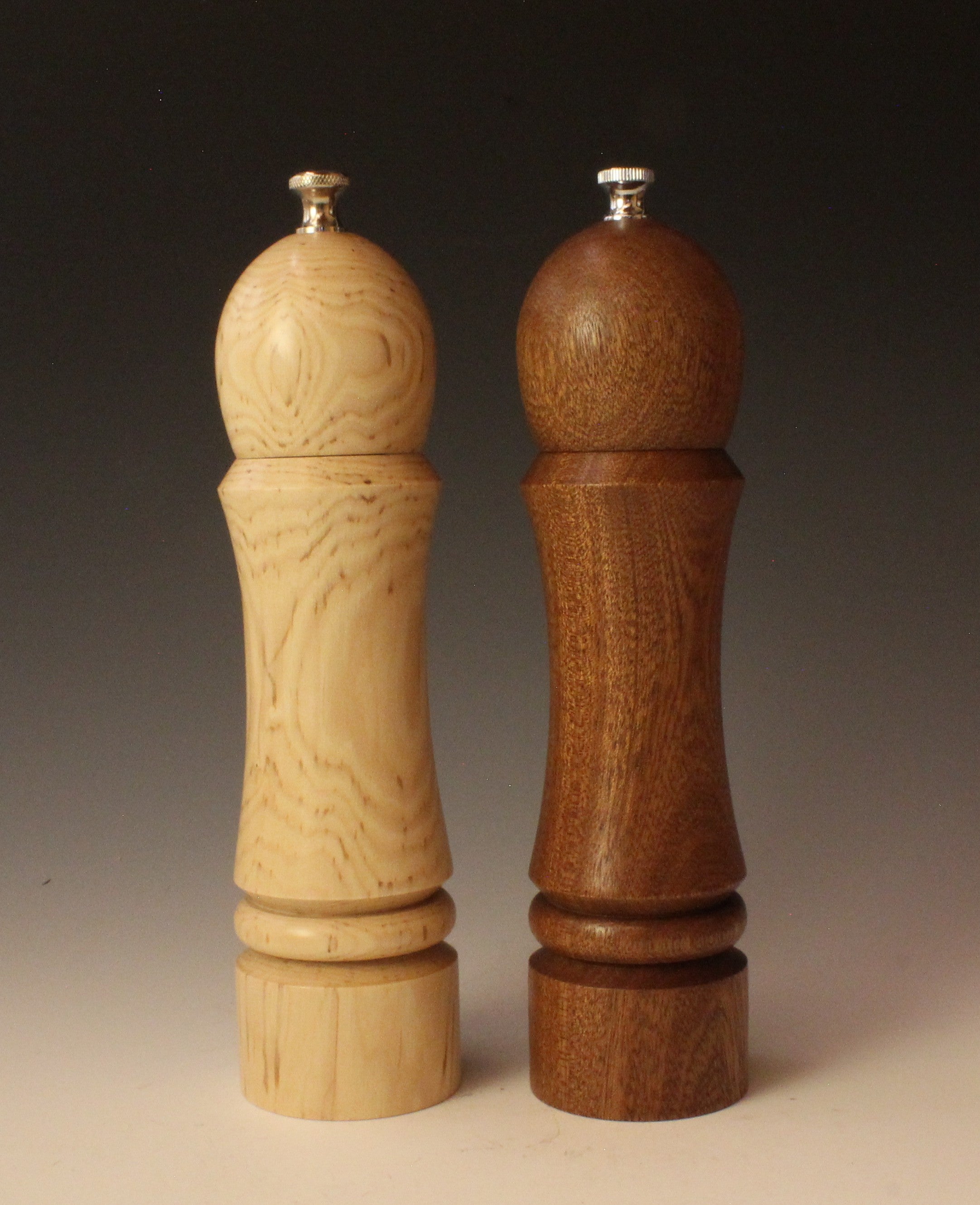 Salt and Pepper Set - Iron Wood and Mahogany SP-03