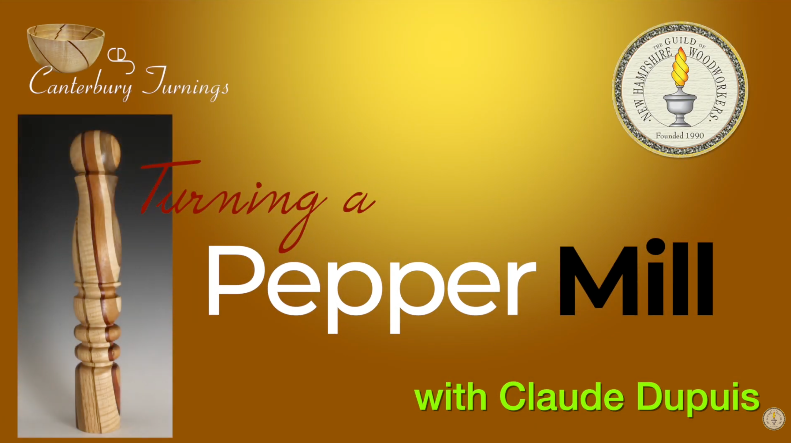 Turning a Pepper Mill