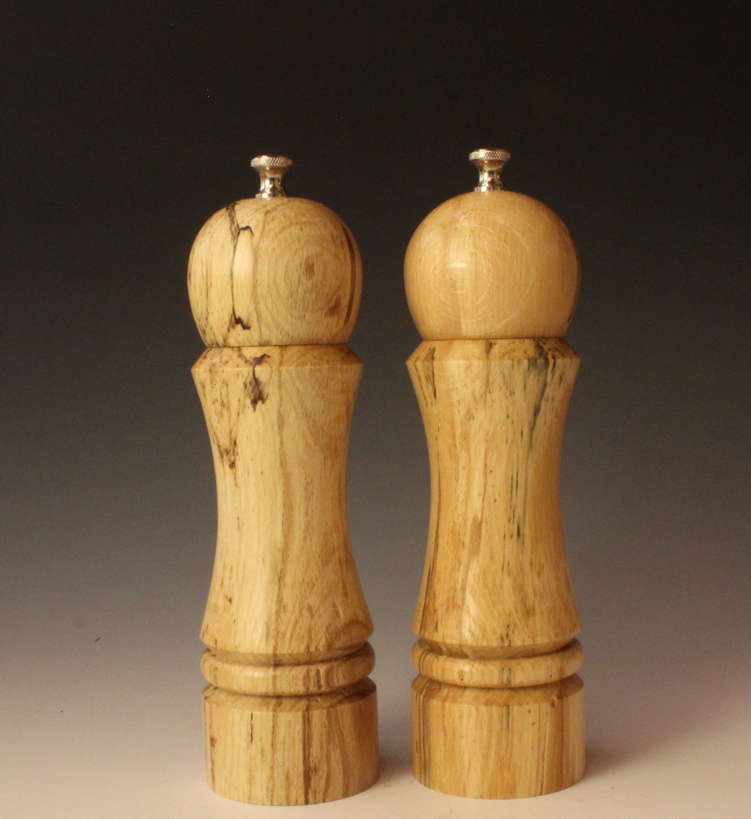 Salt and Pepper Set - Spalted Maple SP-02