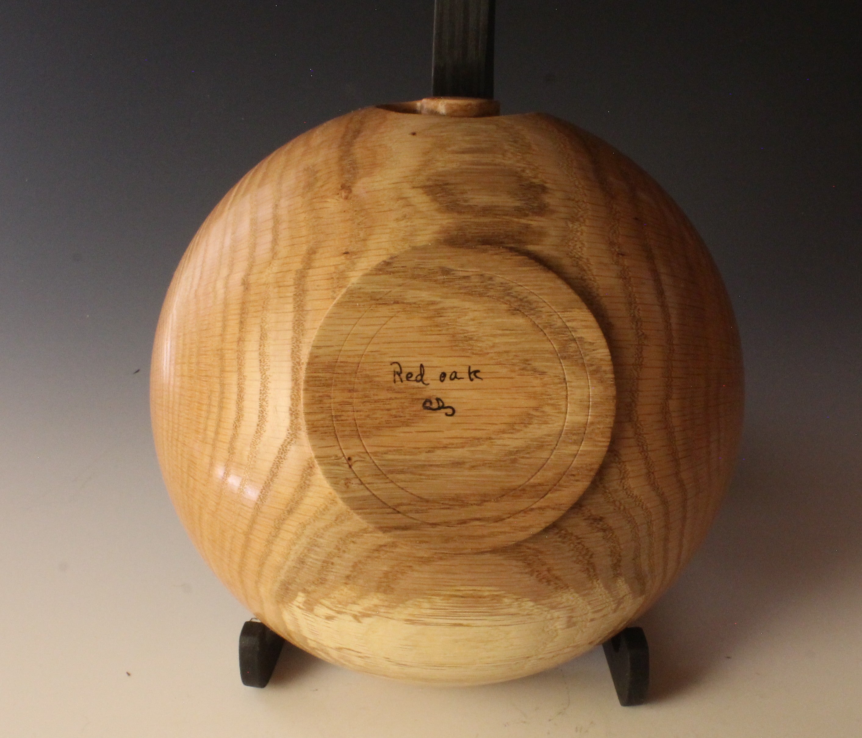 Red Oak Yarn Bowl YB-05